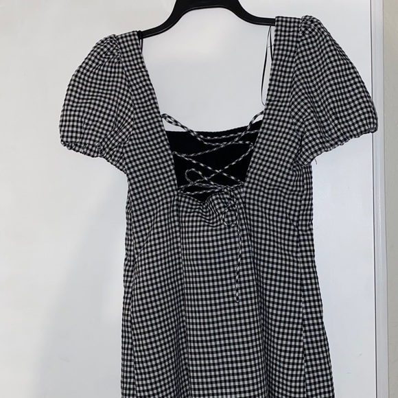 Zara Gingham Check Dress - Picture 6 of 7